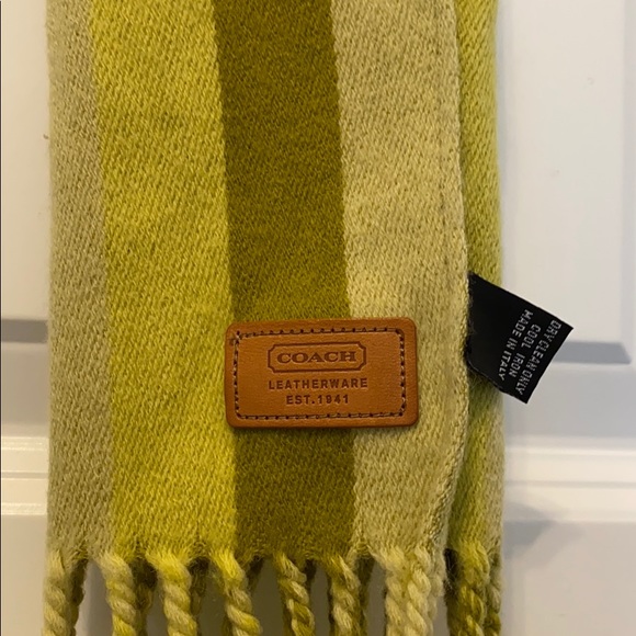 Coach wool scarf - Picture 2 of 7